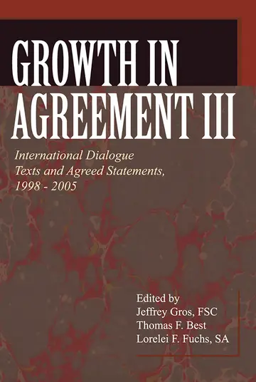 Cover of Growth in Agreement III