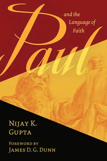 Cover of Paul and the Language of Faith