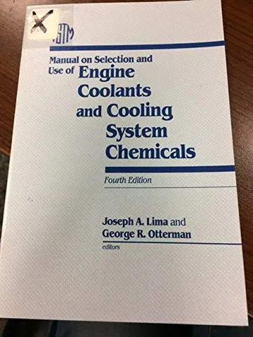 Cover of Manual on Selection and Use of Engine Coolants and Cooling System Chemicals