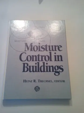 Cover of Moisture Control in Buildings