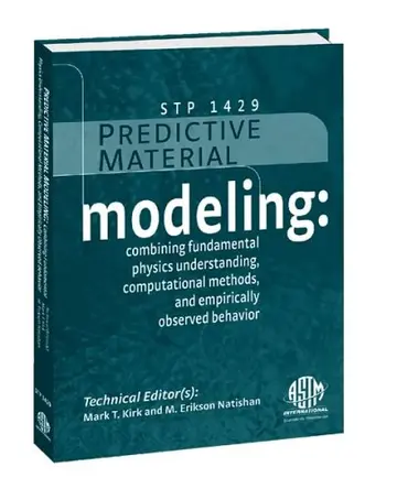 Cover of Predictive Material Modeling