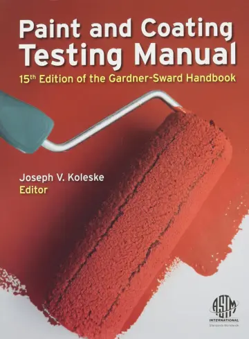 Cover of Paint and Coating Testing Manual
