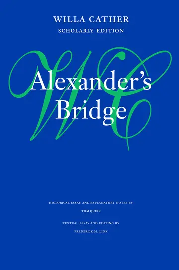 Cover of Alexander's Bridge