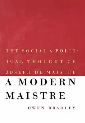 Cover of A Modern Maistre