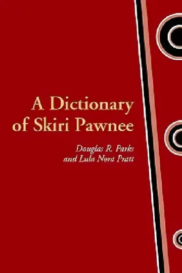 Cover of A Dictionary of Skiri Pawnee