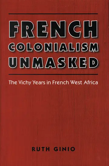 Cover of French Colonialism Unmasked