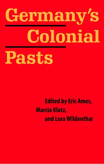 Cover of Germany's Colonial Pasts