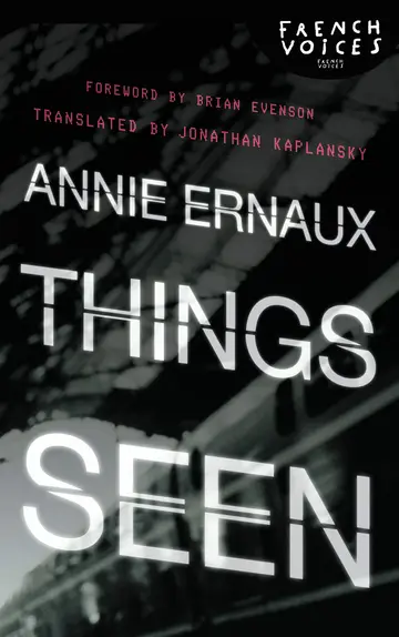 Cover of Things Seen