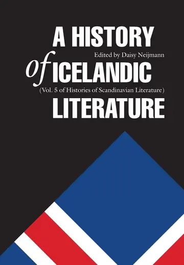 Cover of A History of Icelandic Literature