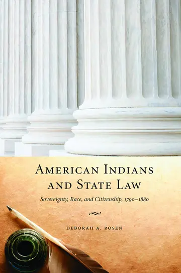 Cover of American Indians and State Law