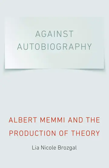 Cover of Against Autobiography