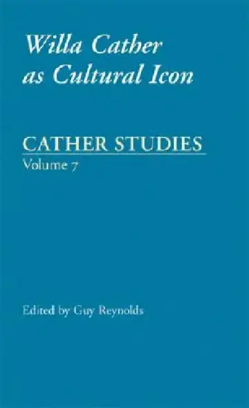 Cover of Willa Cather as Cultural Icon