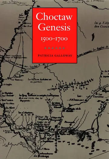 Cover of Choctaw Genesis, 1500-1700