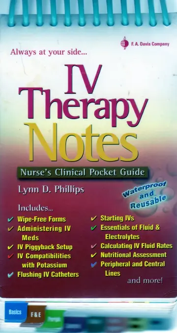 Cover of Iv Therapy Notes