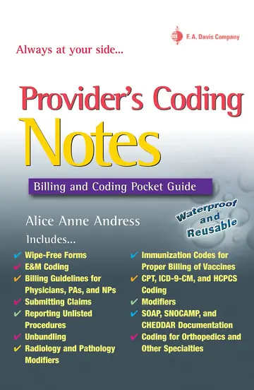 Cover of Provider'S Coding Notes