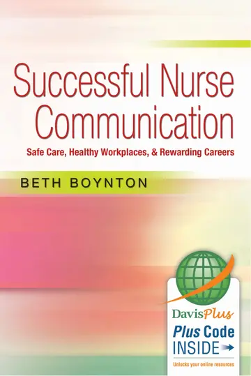 Cover of Successful Nurse Communication
