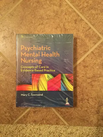 Cover of Psychiatric Mental Health Nursing Concepts of Care in Evidence Based Practice