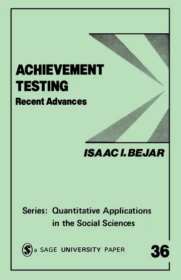 Cover of Achievement Testing