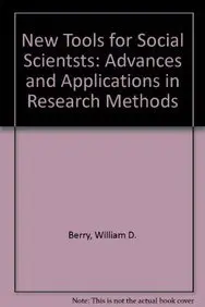 Cover of New Tools for Social Scientsts