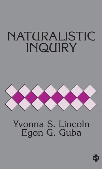 Cover of Naturalistic Inquiry