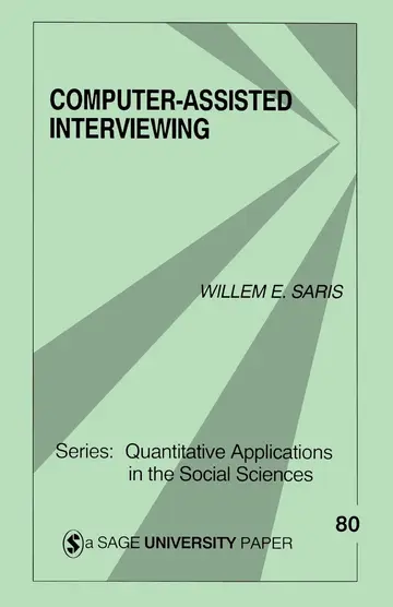 Cover of Computer-Assisted Interviewing - Vol. 80