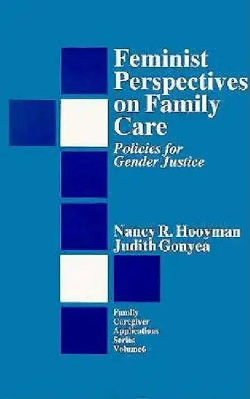 Cover of Feminist Perspectives on Family Care
