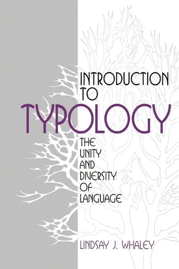 Cover of Introduction to Typology
