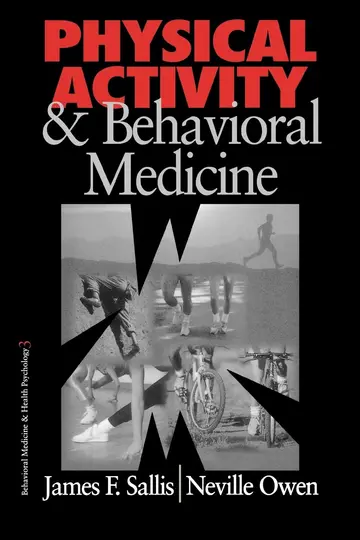 Cover of Physical Activity and Behavioral Medicine - Vol. 3