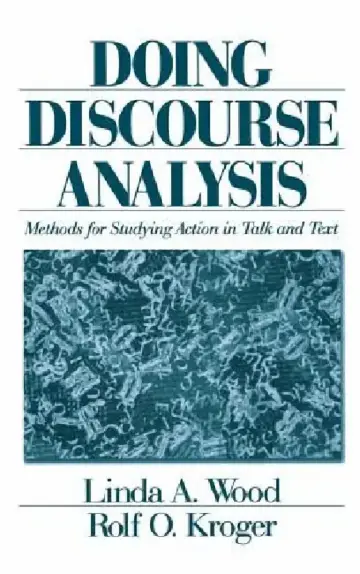 Cover of Doing Discourse Analysis