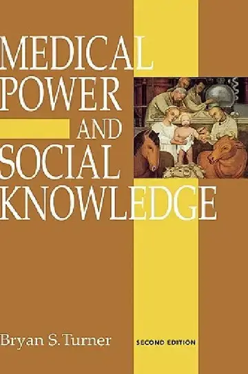 Cover of Medical Power and Social Knowledge