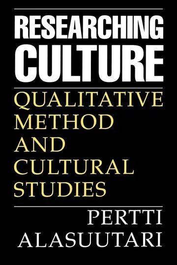 Cover of Researching Culture