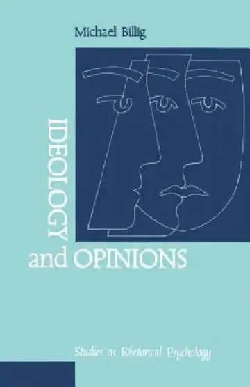 Cover of Ideology and Opinions