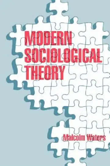 Cover of Modern Sociological Theory