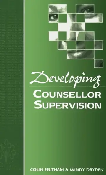 Cover of Developing Counsellor Supervision