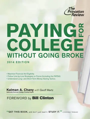 Cover of Paying for College Without Going Broke, 2014 Edition
