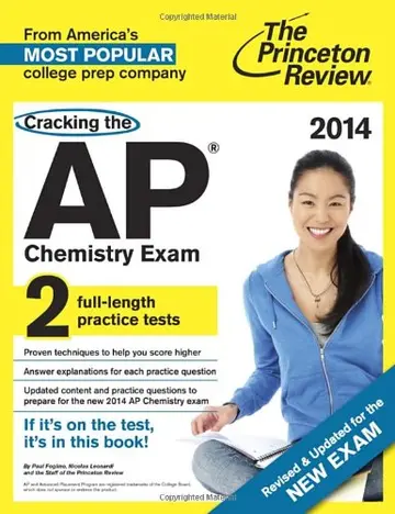 Cover of Cracking the AP Chemistry Exam, 2014 Edition (Revised)