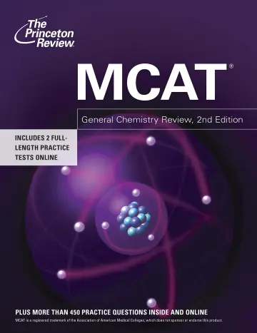 Cover of MCAT General Chemistry Review