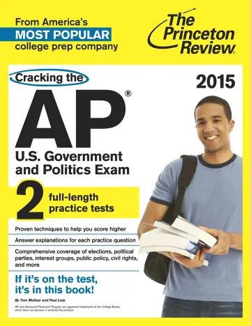 Cover of The Princeton Review Cracking the Ap U.s. Government & Politics Exam 2015 (College Test Preparation (Princeton Review))
