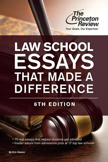 Cover of Law School Essays That Made a Difference