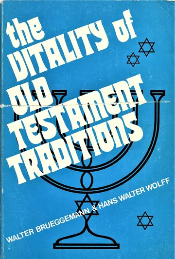 Cover of The vitality of Old Testament traditions