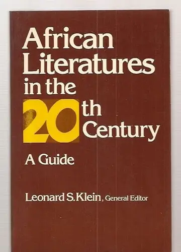 Cover of African Literatures in the 20th Century