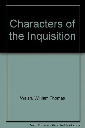 Cover of Characters of the Inquisition