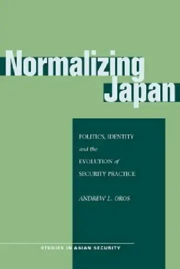 Cover of Normalizing Japan
