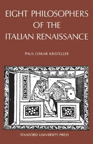 Cover of Eight Philosophers of the Italian Renaissance