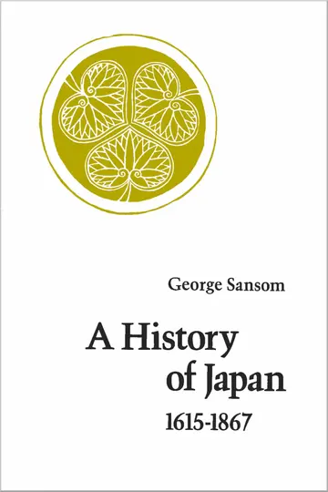 Cover of History of Japan, 1615-1867