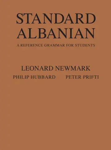 Cover of Standard Albanian