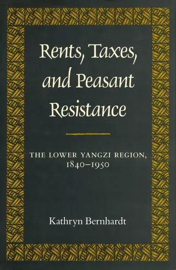 Cover of Rents, Taxes, and Peasant Resistance