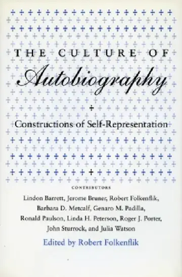 Cover of The Culture of Autobiography