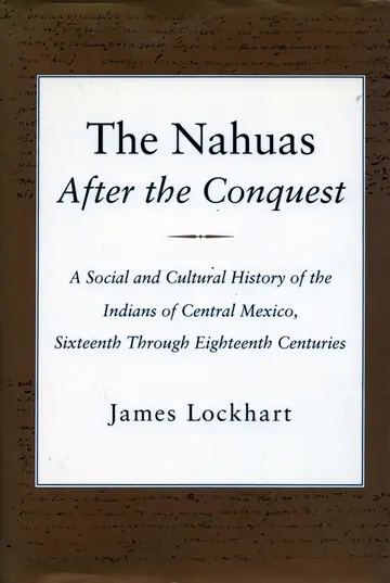 Cover of The Nahuas After the Conquest
