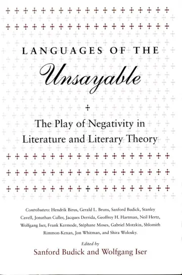 Cover of Languages of the Unsayable